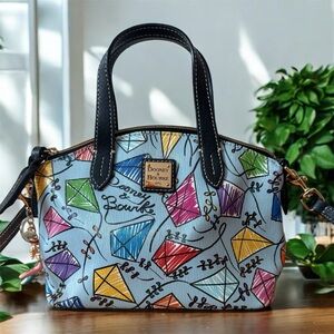 Dooney & Bourke Kites Ruby Mini Bitsy Crossbody bag in excellent condition